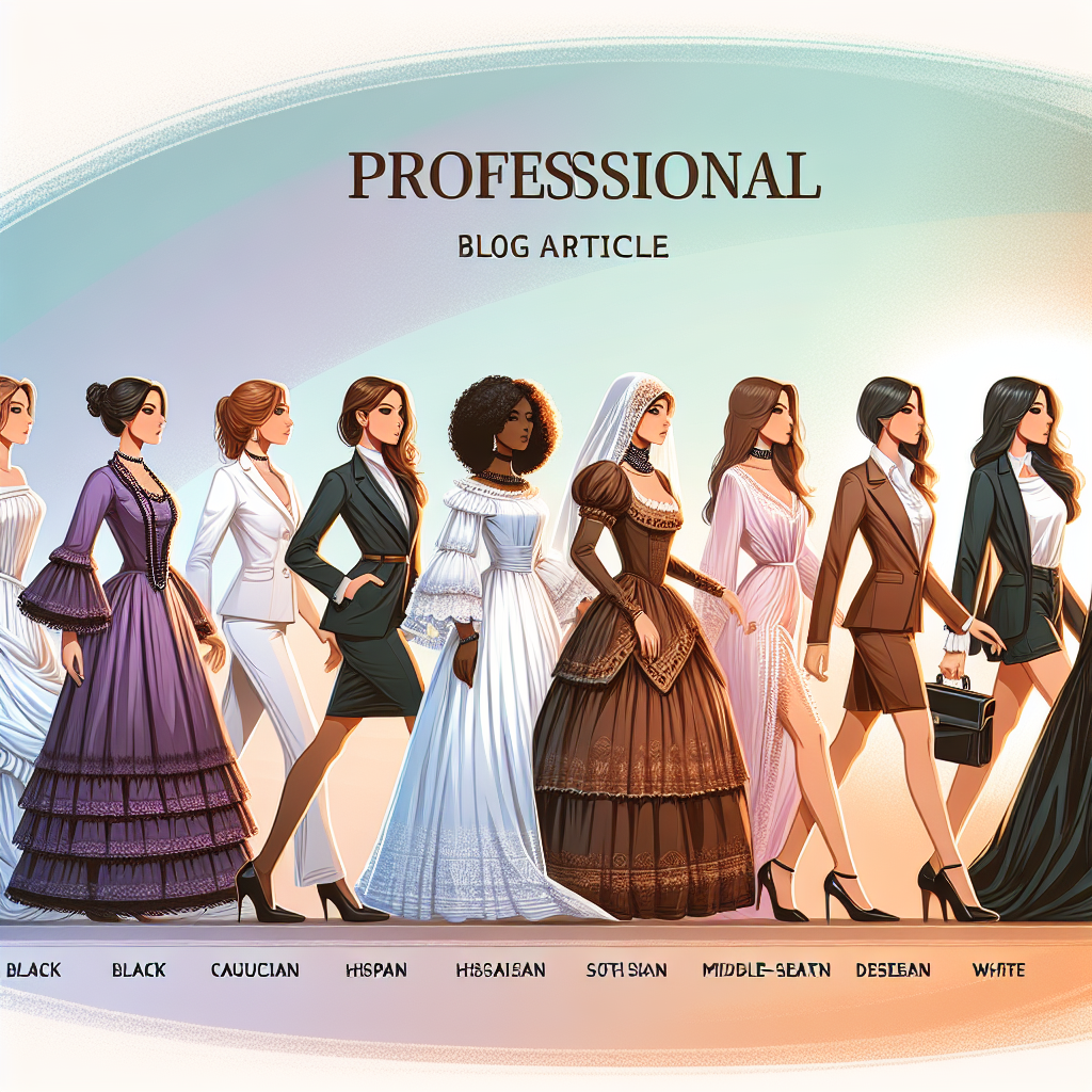 The Evolution of Women's Fashion: From Traditional Dresses to Modern Trends